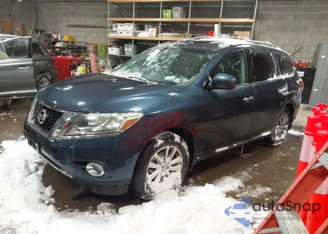 2016 Nissan Pathfinder Sv from USA, damaged, VIN 5N1AR2MM7GC609996